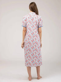 Beau & Ro Garden Kris Dress in pink - women's dress - alternate view