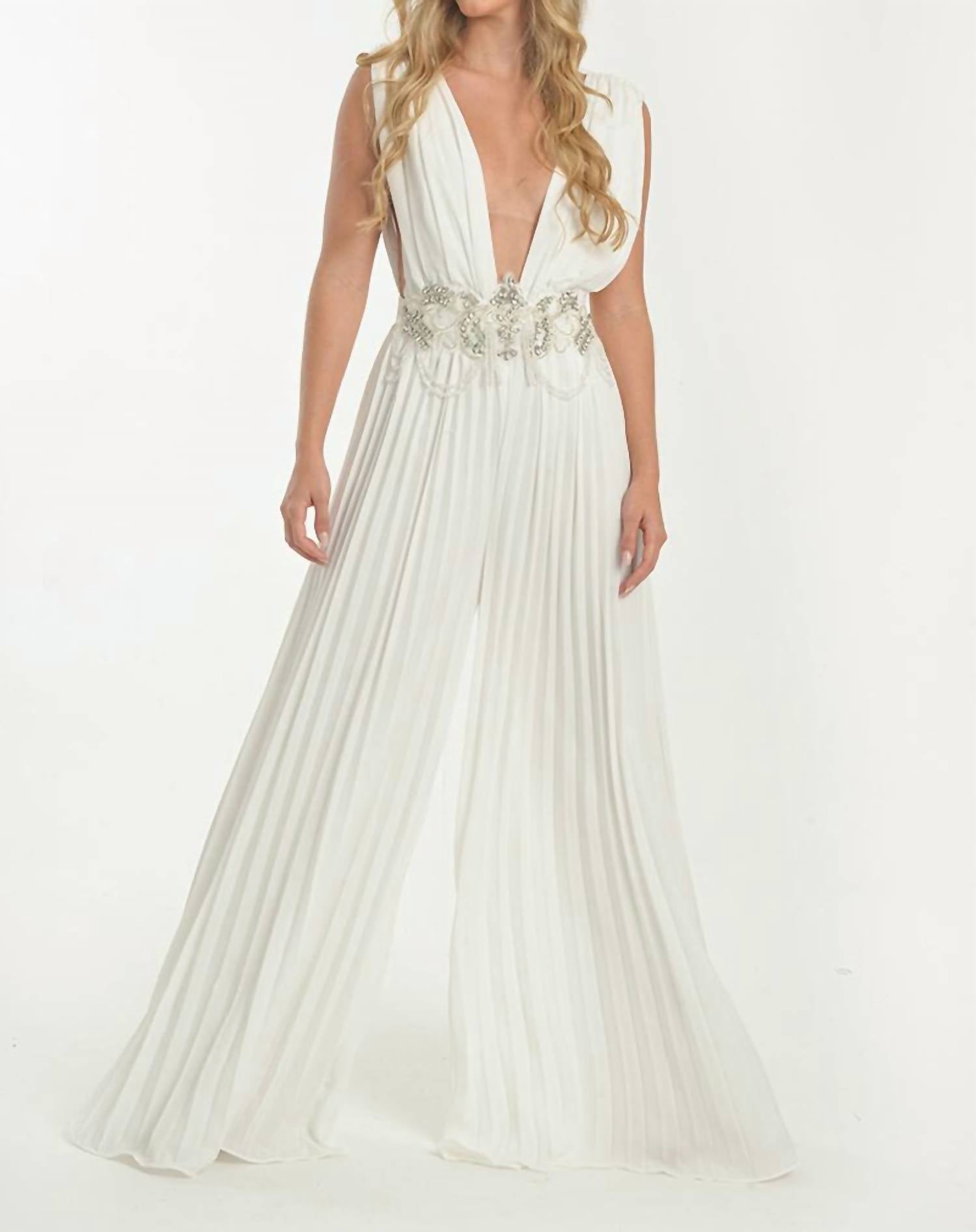 Steffany Milano - Radiate Elegance Jumpsuit