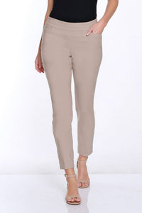 Slimsation By Multiples - Pull-on Ankle Pant With Real Pockets