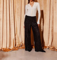 Fifteen Twenty - Lynette Sequin Trousers