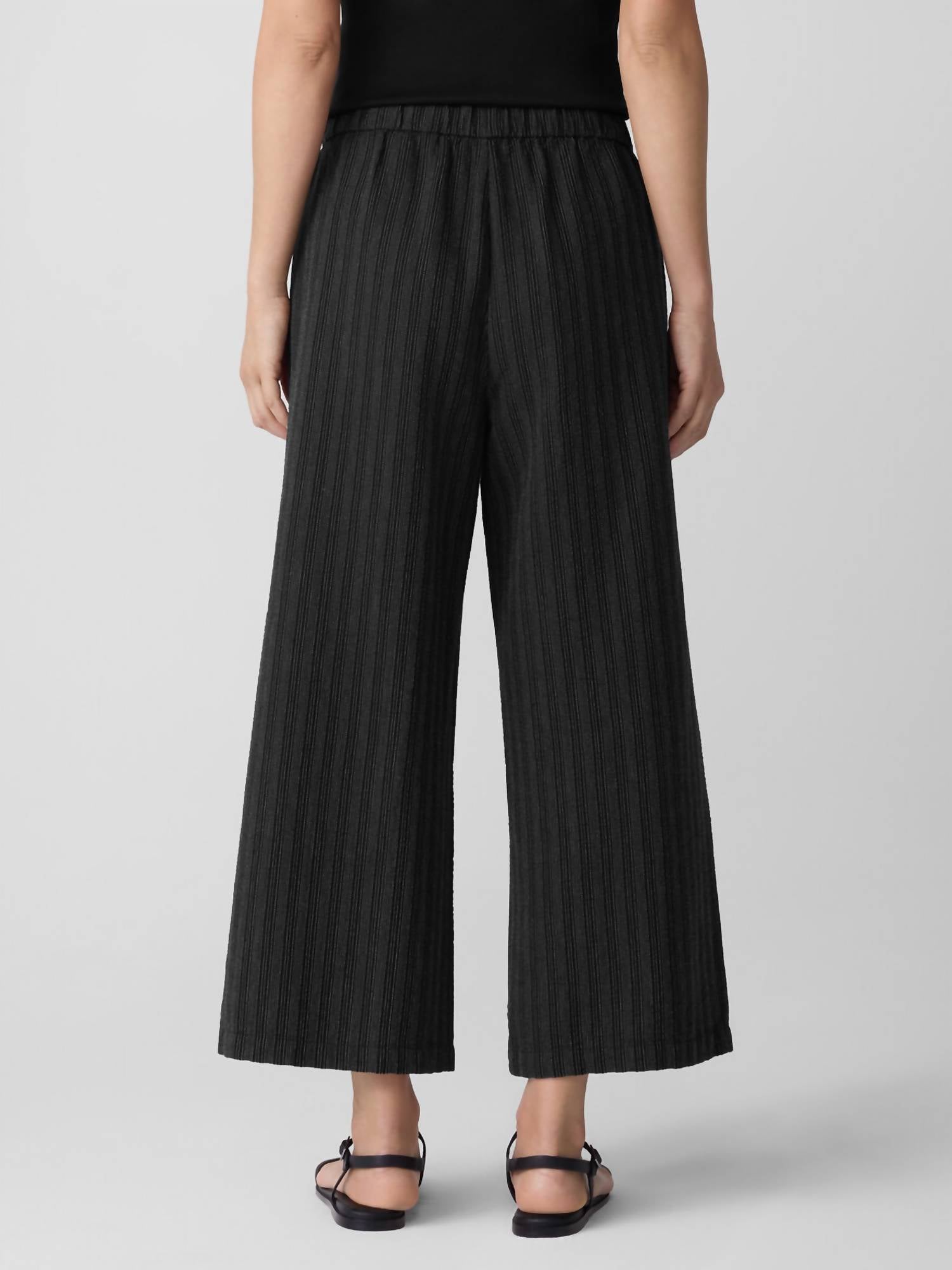 Eileen Fisher - Wide Cropped Pant