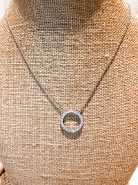 White Label - Women's Infinity Circle Necklace