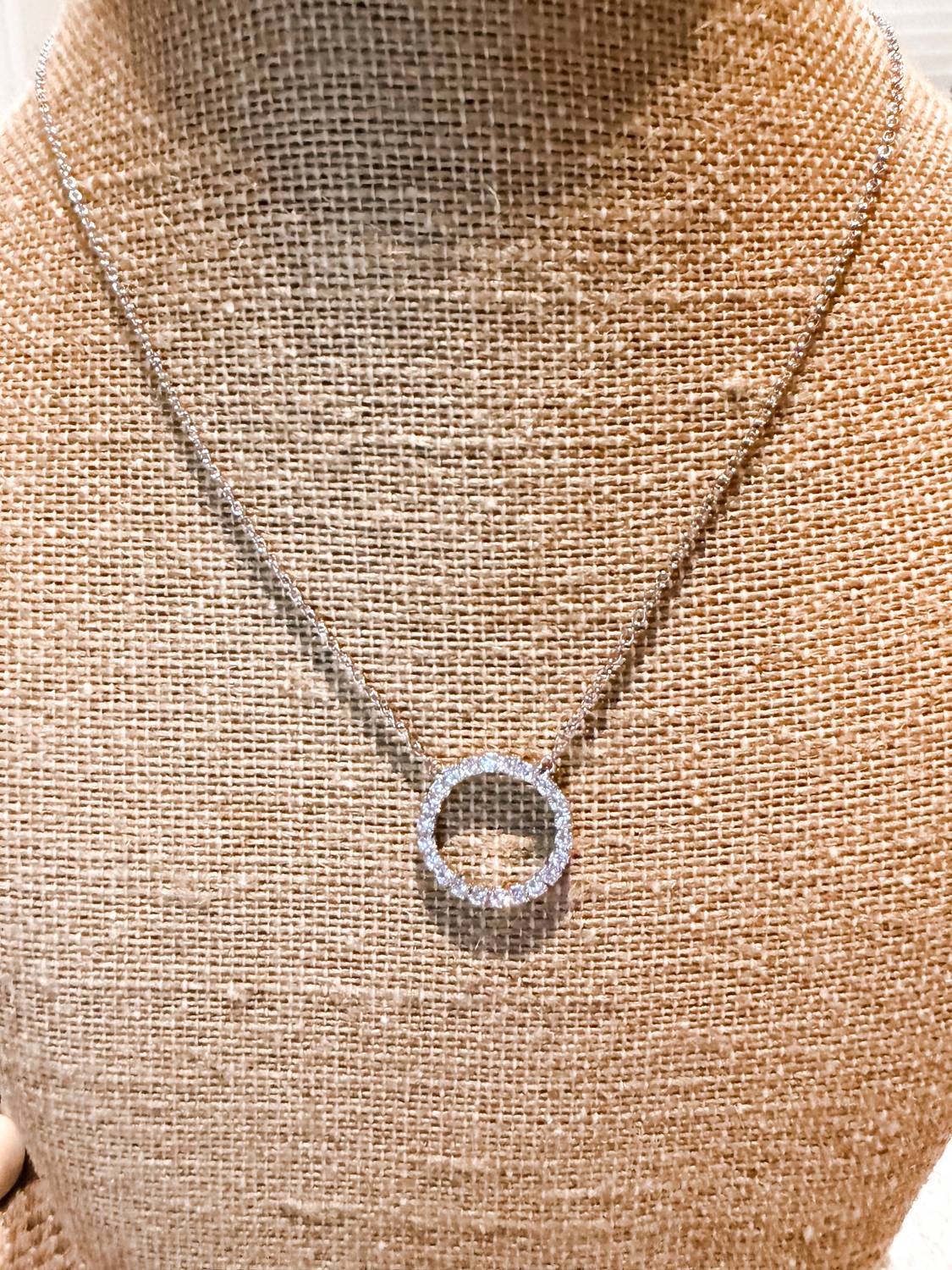 White Label - Women's Infinity Circle Necklace
