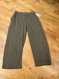 Mododoc - Women's Elastic Waist Gauze Lantern Barrel Cut Pants