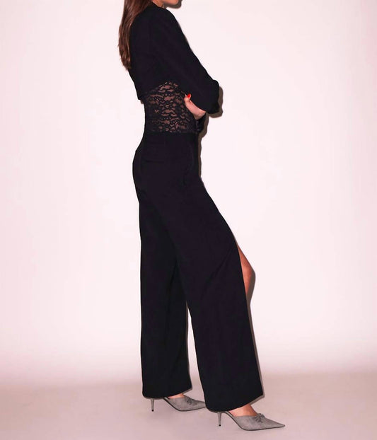 Fleur Du Mal - Cropped Heart Cut Blazer