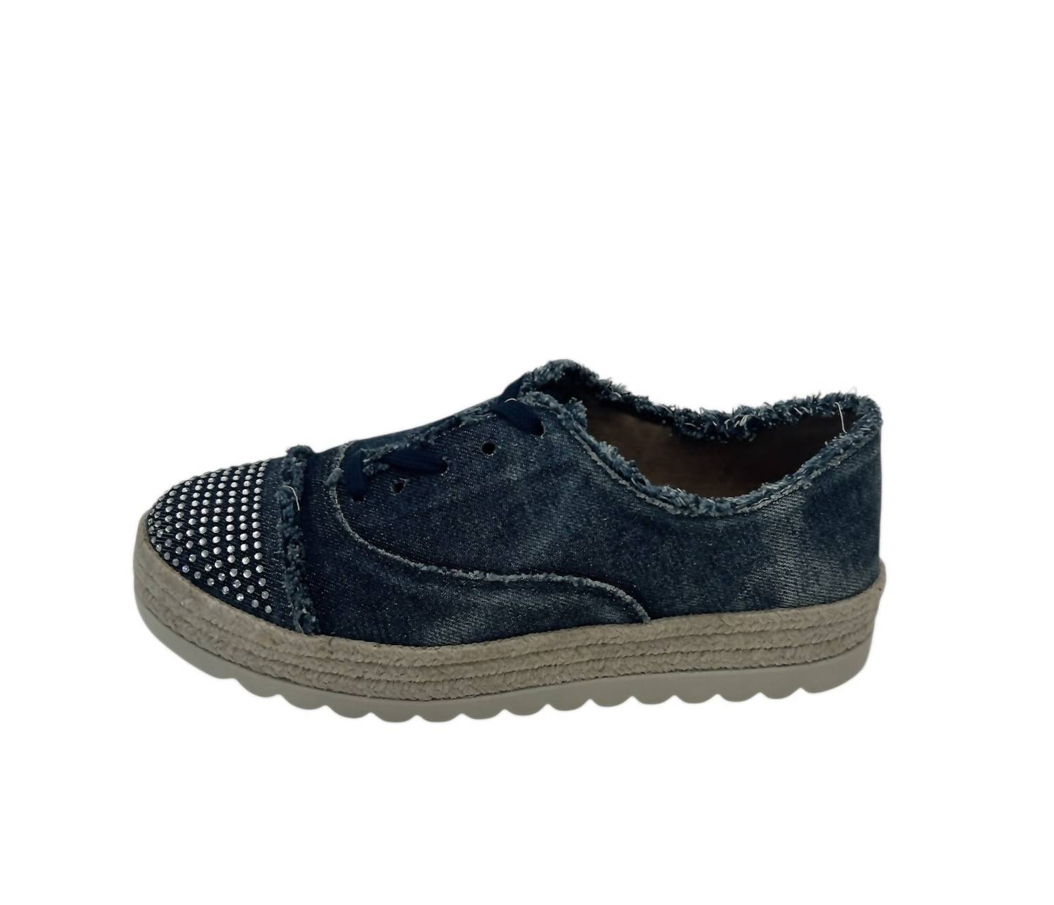 Love Rio - Women's Sequined Jeans Sneaker