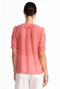 Johnny Was - Anette Ruffle Blouse - Plus