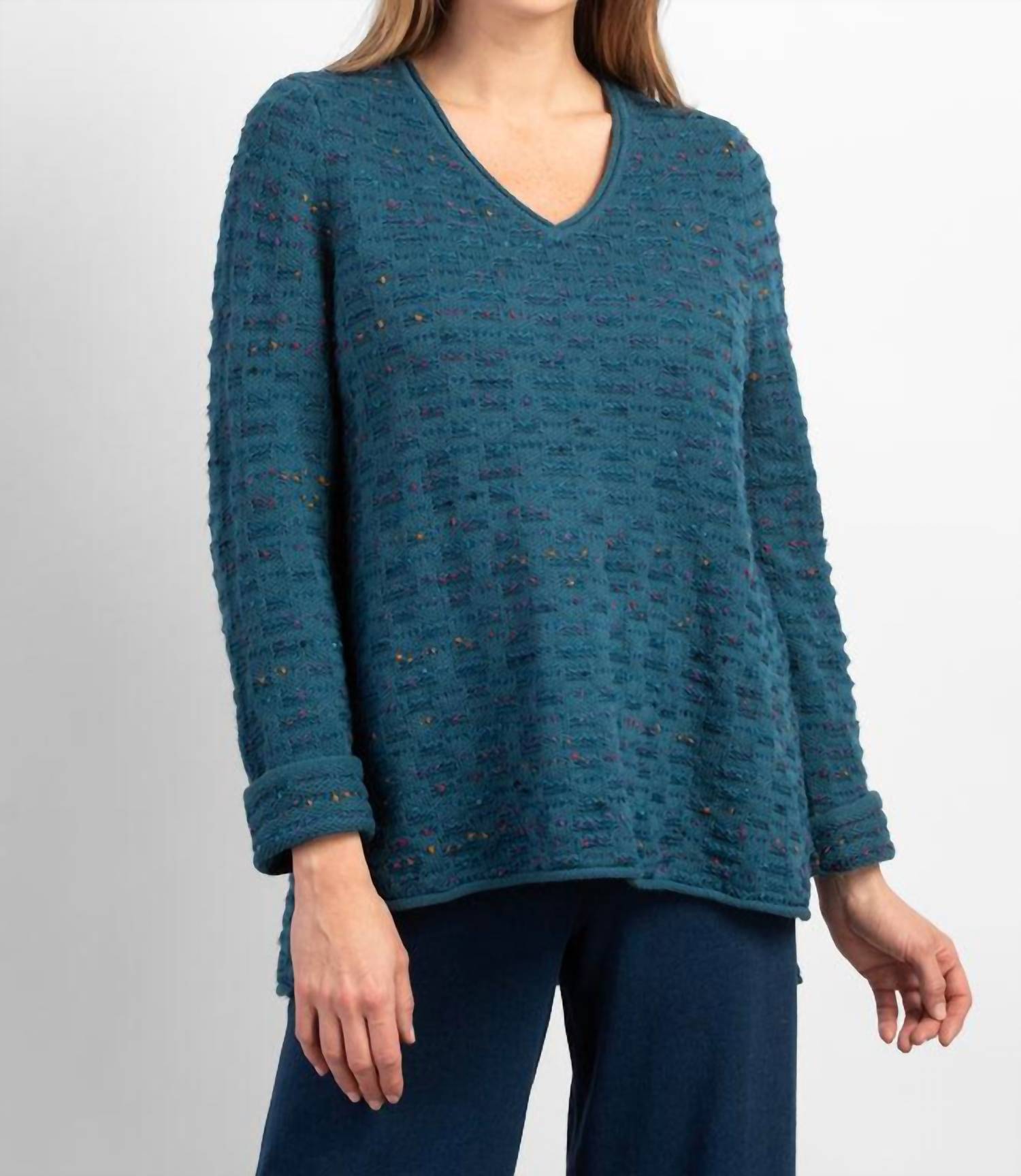 Habitat - Confetti Yarn V-Neck Pullover