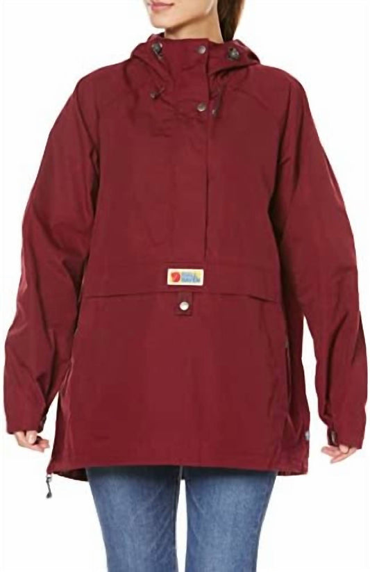 Fjallraven - Vardag Anorak Relaxed Fit Jacket
