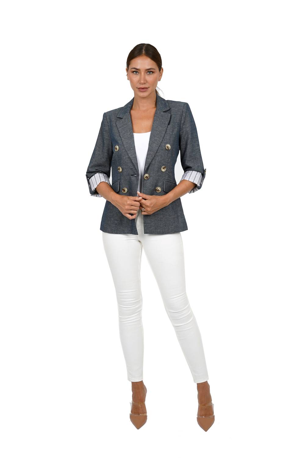 Love Token - Robin Linen Blend Blazer