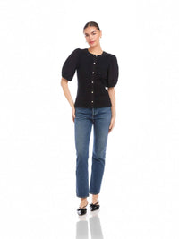 Fifteen Twenty - Terryn Contrast Short Sleeve Top
