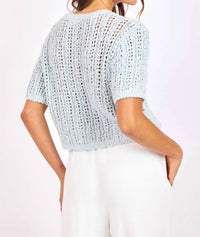 Sage The Label - Peruse Short Sleeve Sweater