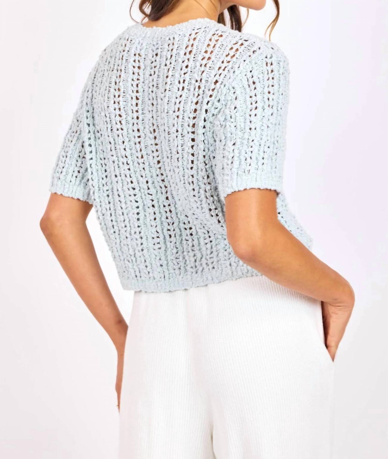 Sage The Label - Peruse Short Sleeve Sweater