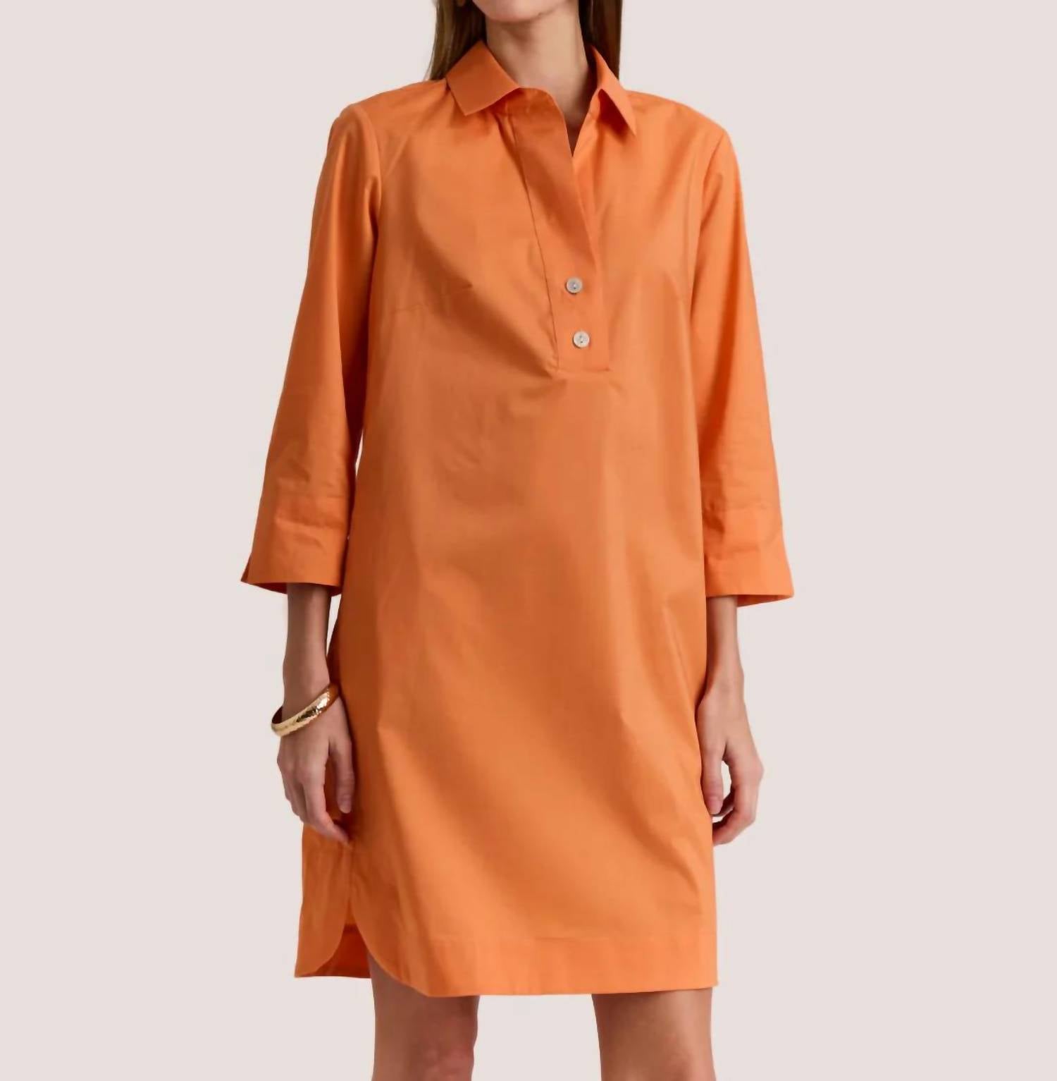 Hinson Wu - Aileen 3/4 Sleeve Dress