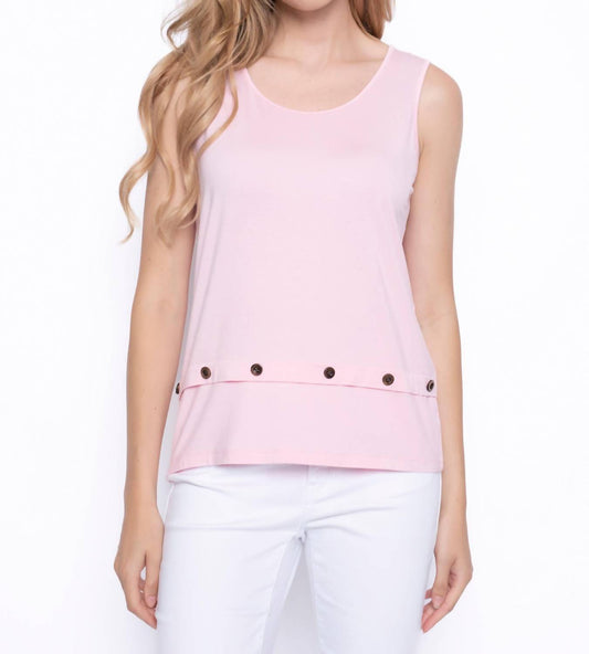 Picadilly - Button Trim Tank