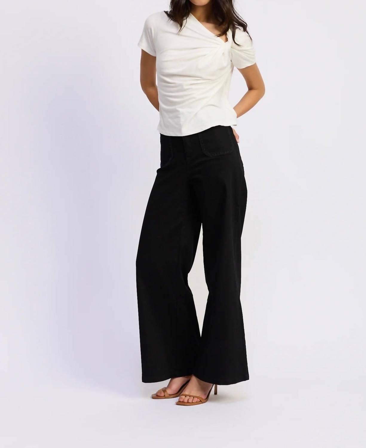 En Saison - Brixton Embroidered Detail Pant