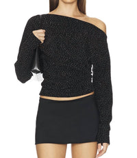 Lna - Odette studded top