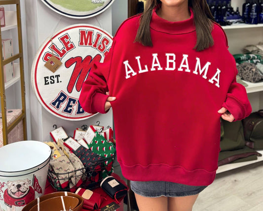 Bucketlist - Alabama Mockneck Sweatshirt