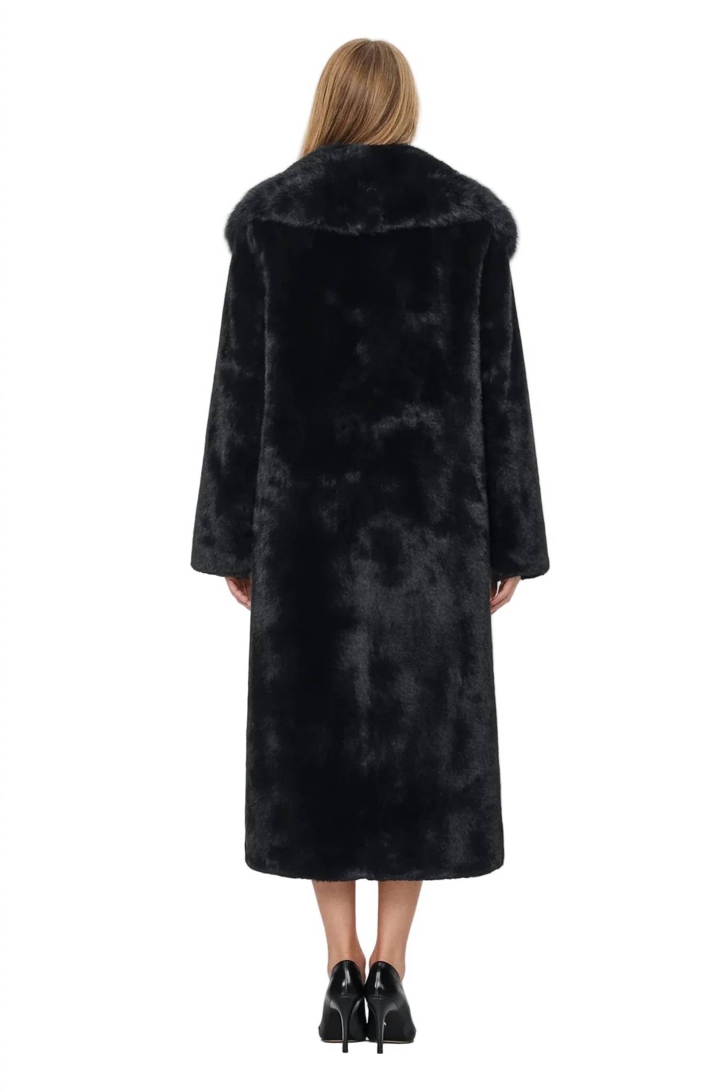 Dustella - Nona Lux Fur Maxi Coat