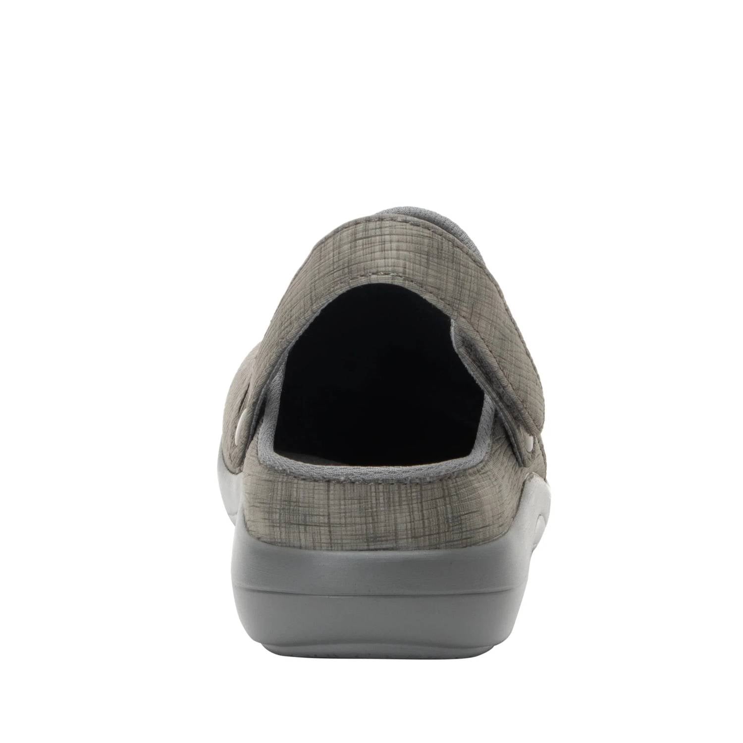 Alegria Women's Skillz Slingback Clogs in etched smoke - women's shoe - alternate view