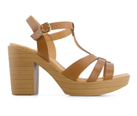 Andrea - Women's Heeled Platform Sandal