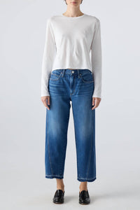 AMO Women's Maria Long Weekend Jeans in blue - women's jeans