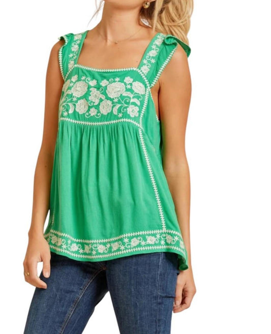 Andree By Unit - Find You Again Embroidered Tank