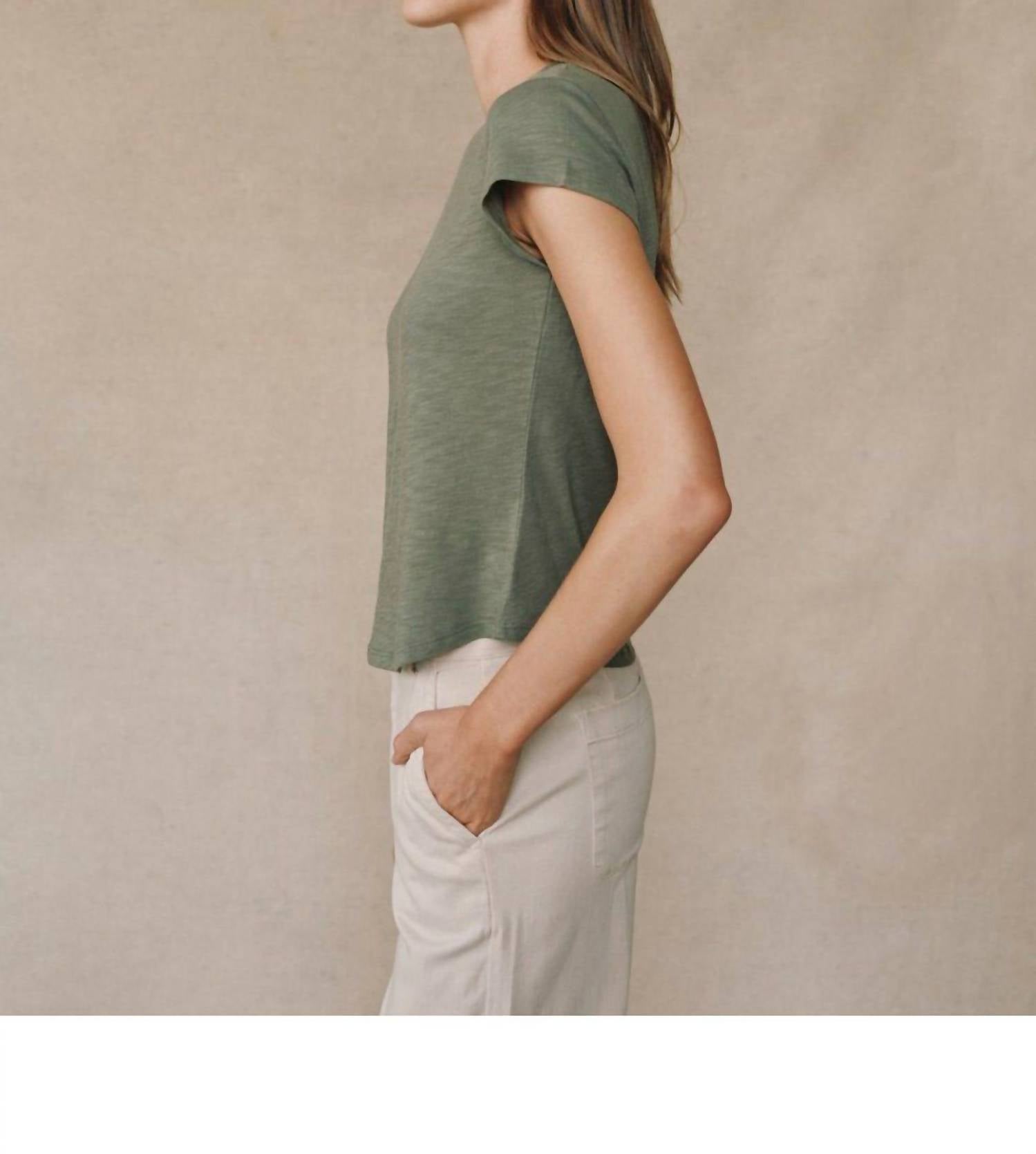 Bella Dahl - Women's Baby Crew Tee
