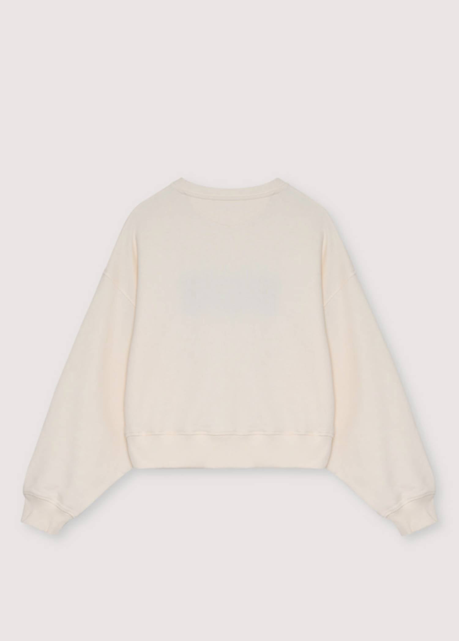 The New Society Mazrus Sweatshirt in white - women's top - view 4