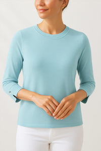 J'Envie/Eli - The Bari 3/4 Sleeve Top