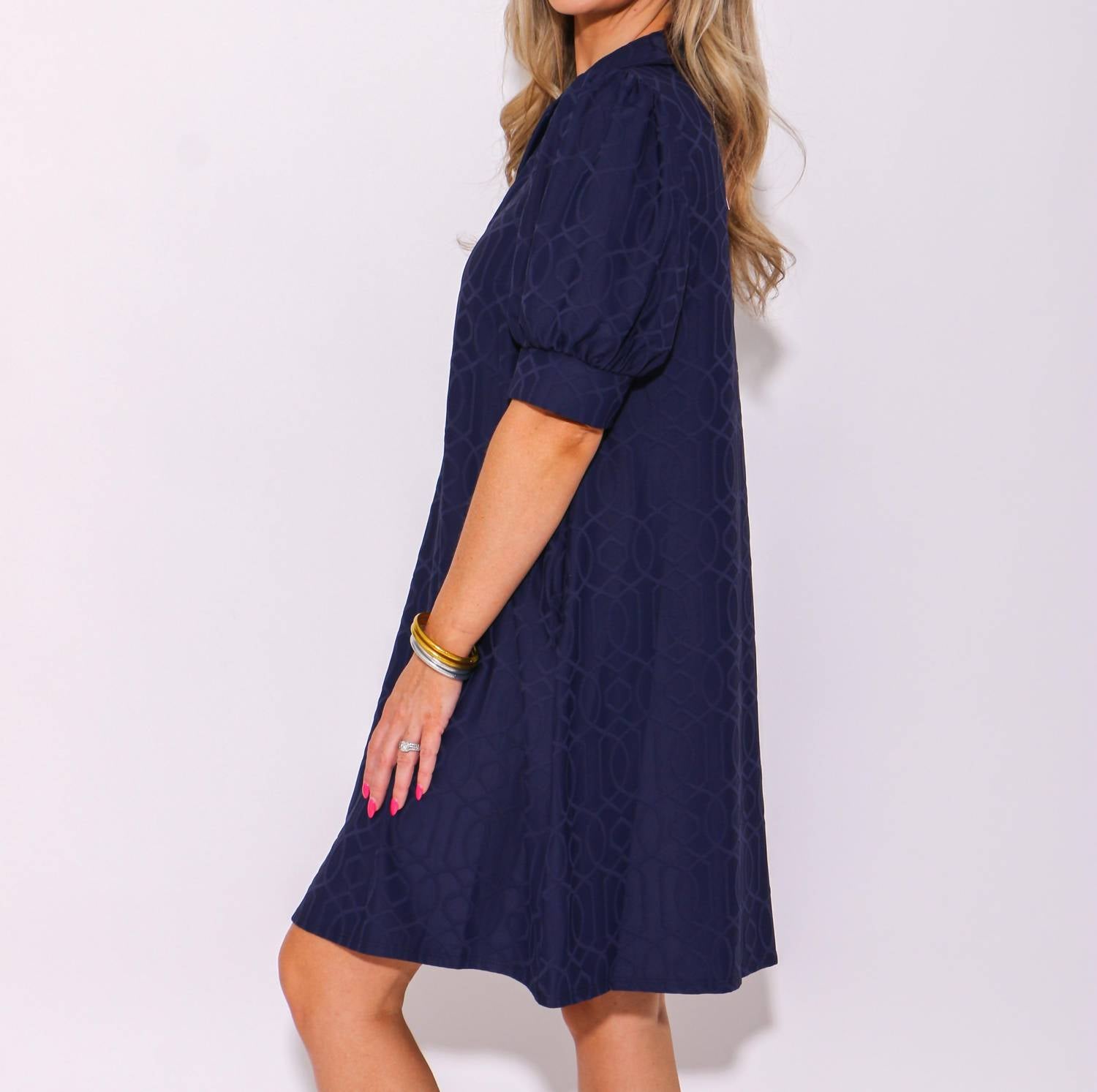 Jude Connally - Emerson Jacquard Mini Dress