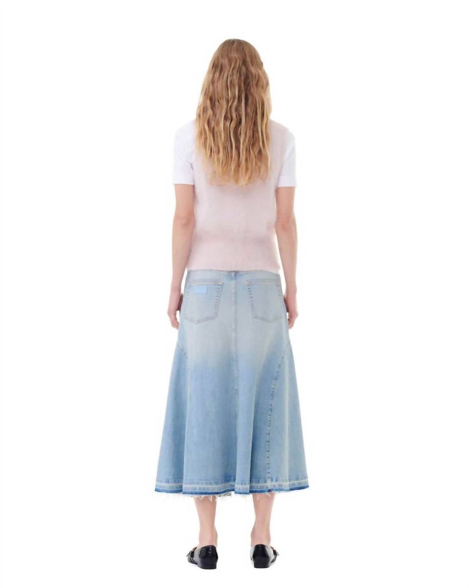 Ganni - Light Mohair Tie String Vest