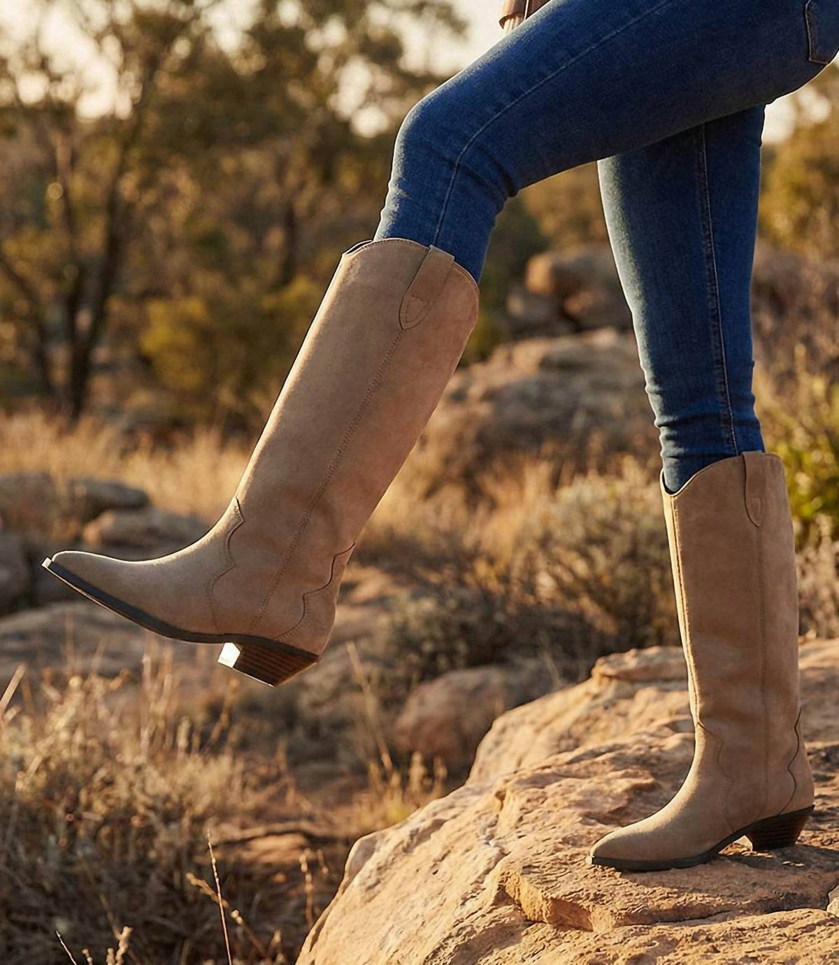 Billini - Women's Helix Suede Western Boots