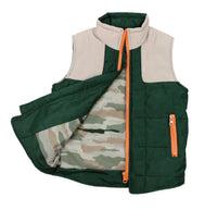 Blue Quail Clothing Co. Classic Camo Vest in green quail - item - alternate view