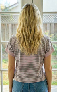 Staccato - V-neck Short Sleeve Top
