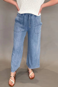 Mustard Seed - Tencel Cropped Pants