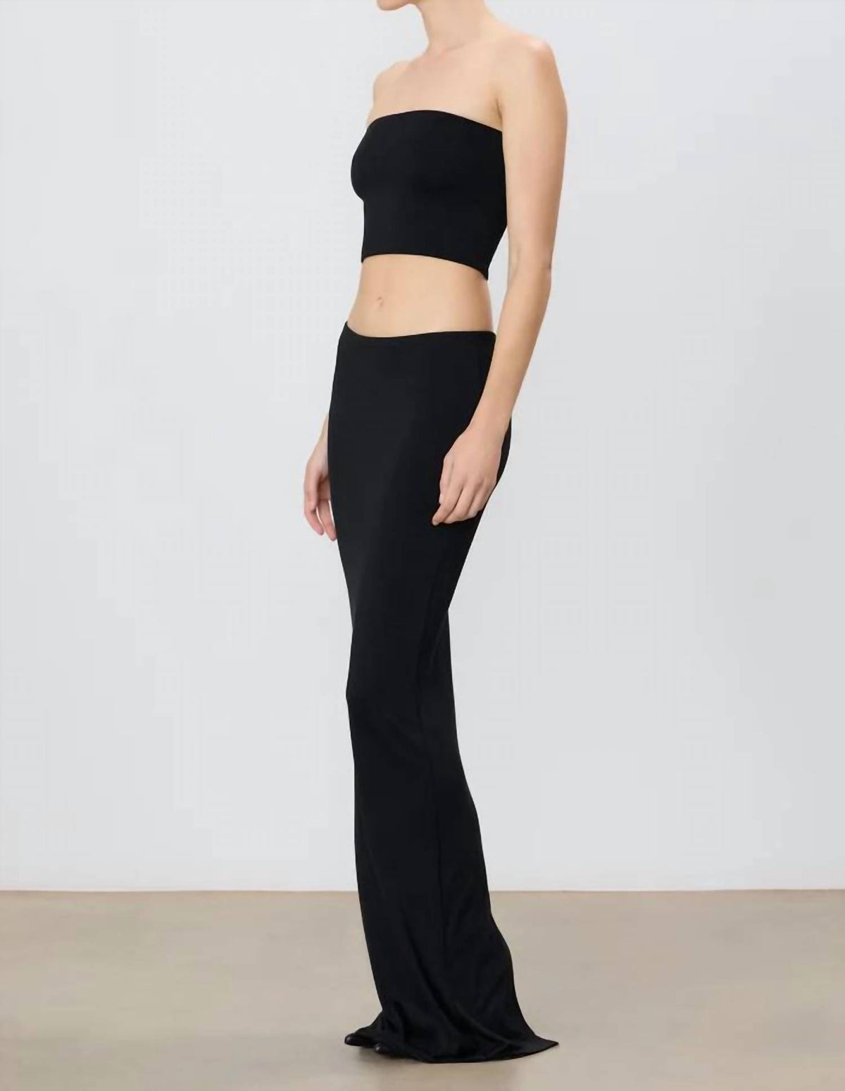 Eterne - Soft Jersey Maxi Skirt
