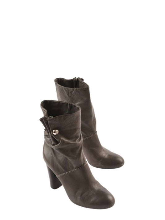 Tory Burch - Sable Nappa Fly Ankle Boot