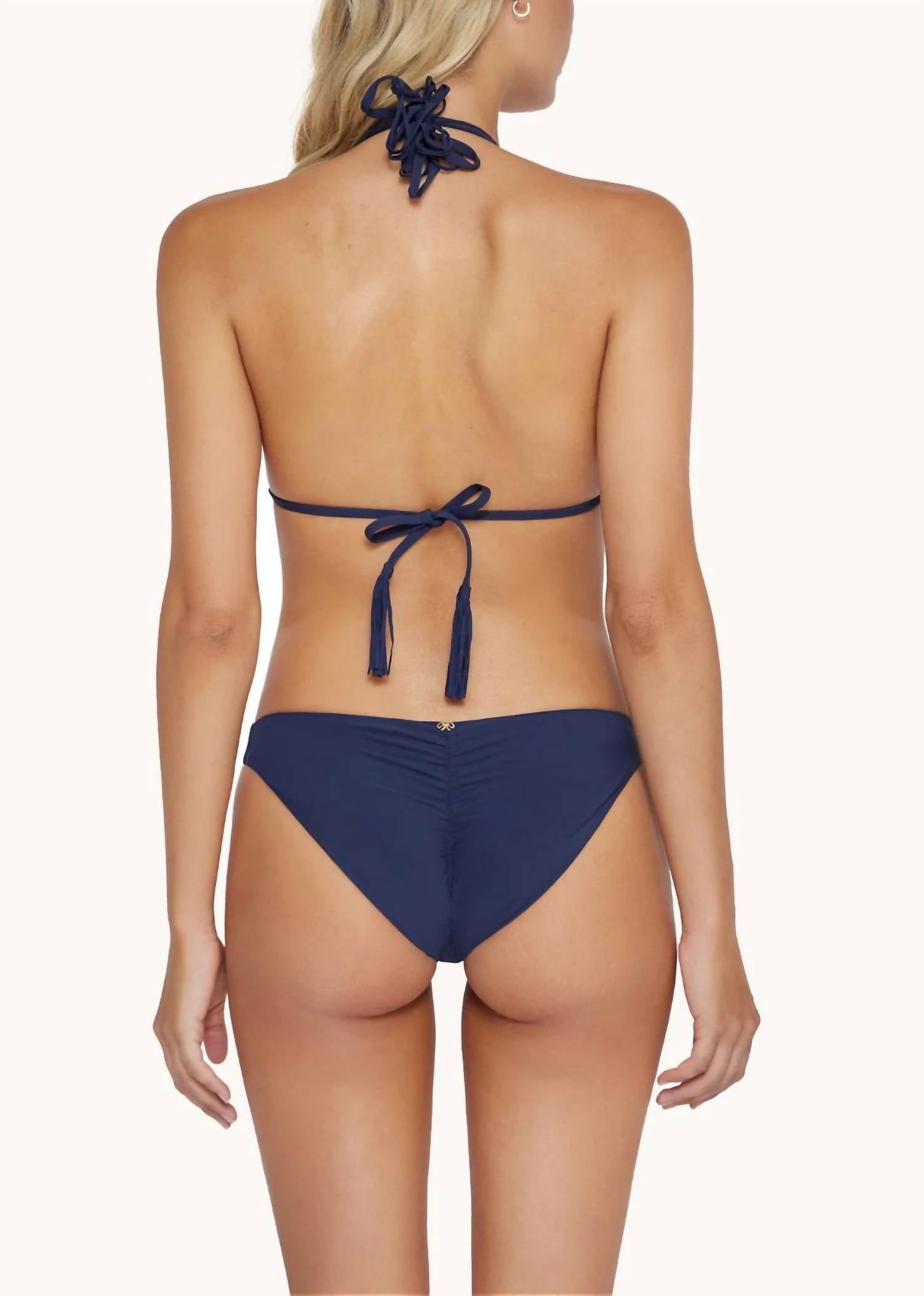 Pq Swim - Basic Ruched Teeny Bikini Bottom