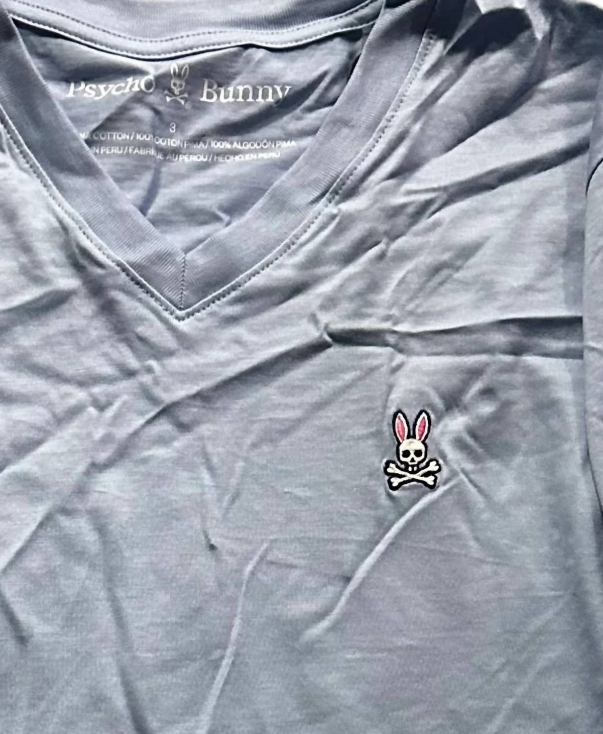 Psycho Bunny - Men's Classic V-neck Tee