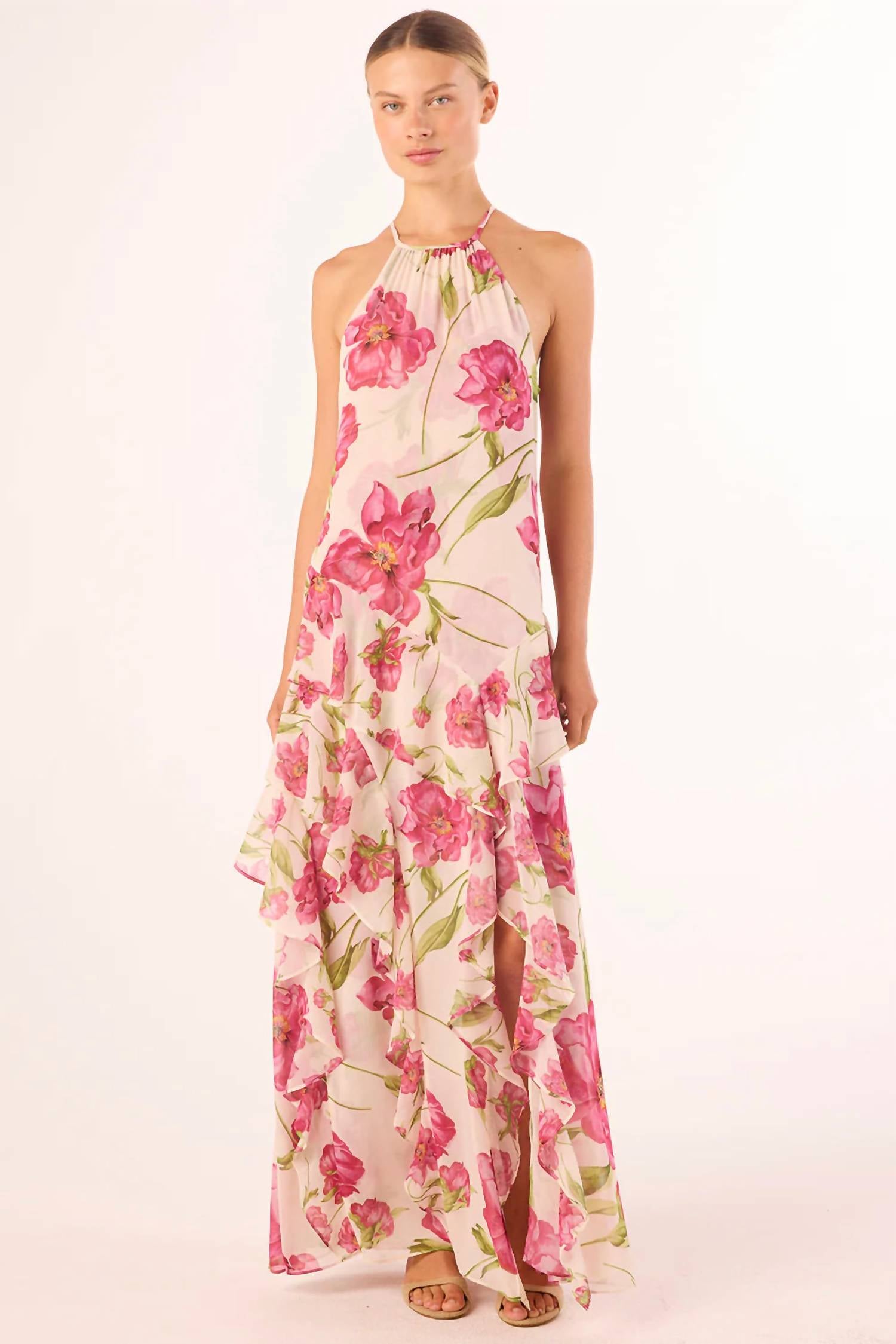 Misa Los Angeles - Novah Halter Maxi Dress