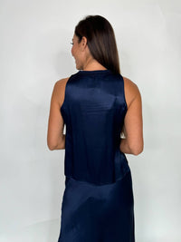 Rose & Crown - Satin Tank