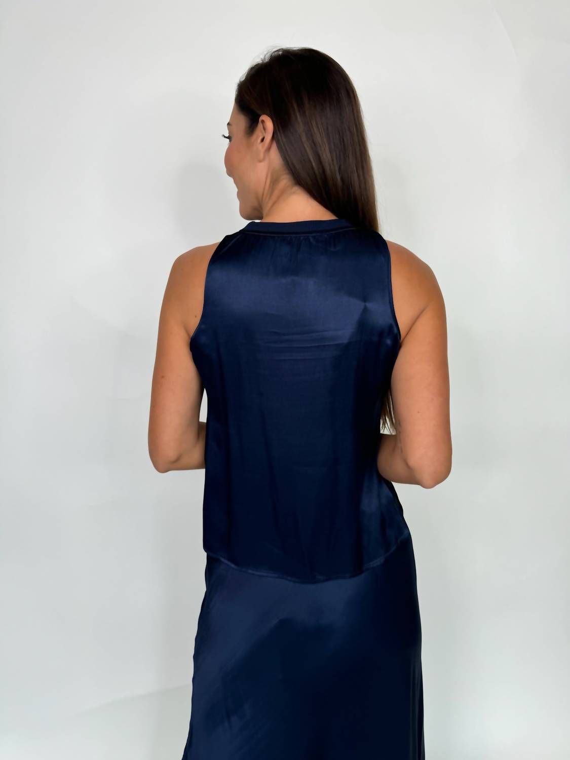 Rose & Crown - Satin Tank