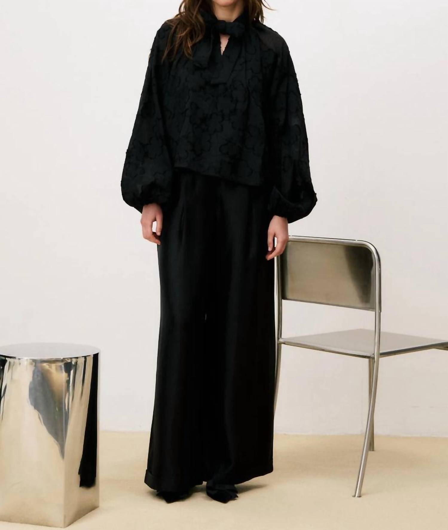 Frnch - Tie-Neck Blouse