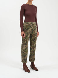 Daze - Sundaze Carpenter High Rise Straight Crop Jean