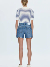Pistola - Andie High Rise Denim Shorts