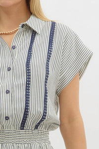 Entro - Short Sleeve Pull On Romper