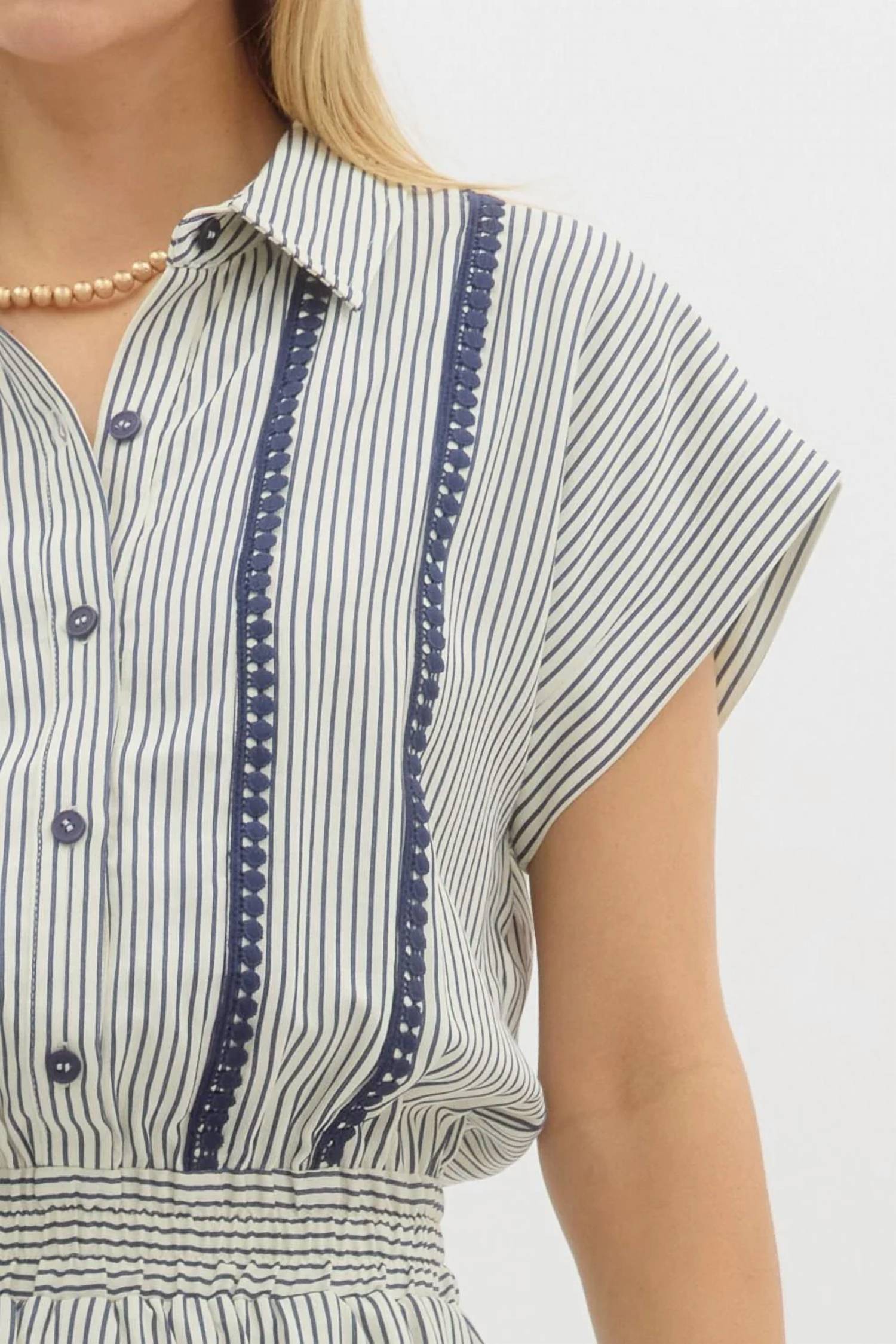 Entro - Short Sleeve Pull On Romper
