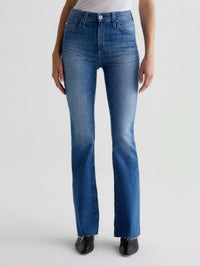 AG Jeans Farrah High Rise Bootcut Jeans in runway - women's jeans