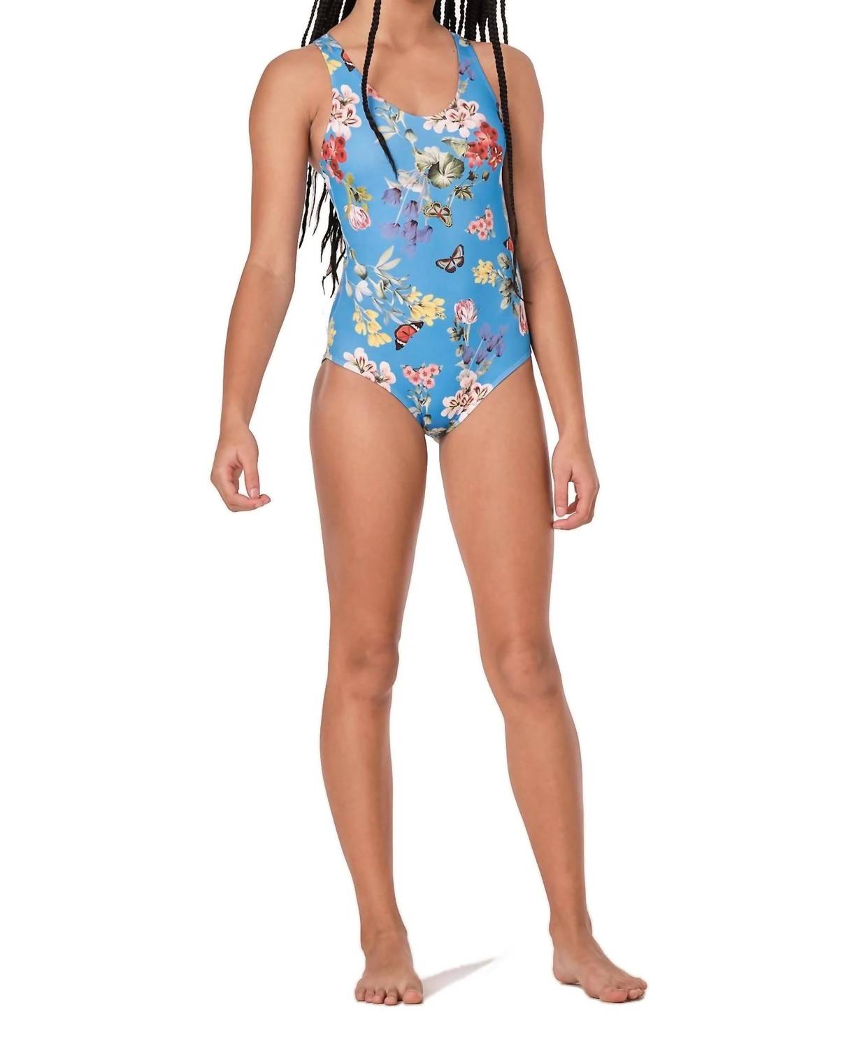 Submarine - Kid's Not Too Basic Forest Royal One Piece